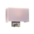 Plc Duke Polished Chrome LED 2 Wall Light 24214PC